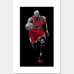 BASKETBALLART - GOAT CHAMPIONS 23 Posters and Art